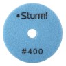 Круг шлифовальный гибкий Sturm! 9012-D100-400
