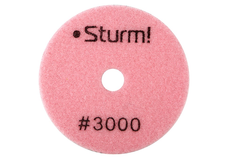 Круг шлифовальный гибкий Sturm! 9012-D100-3000