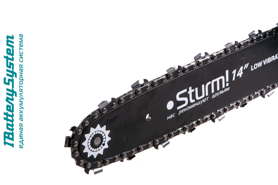 Аккумуляторная цепная пила Sturm! CSC3614BL 1BatterySystem